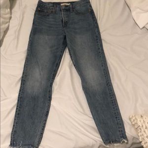 Levi’s wedgie fit jeans